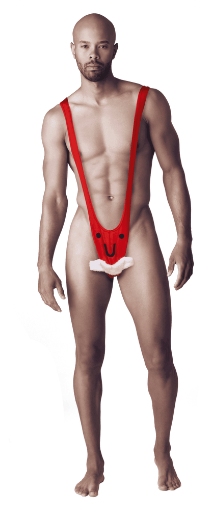 Man Swimsuit, Christmas Mankini,