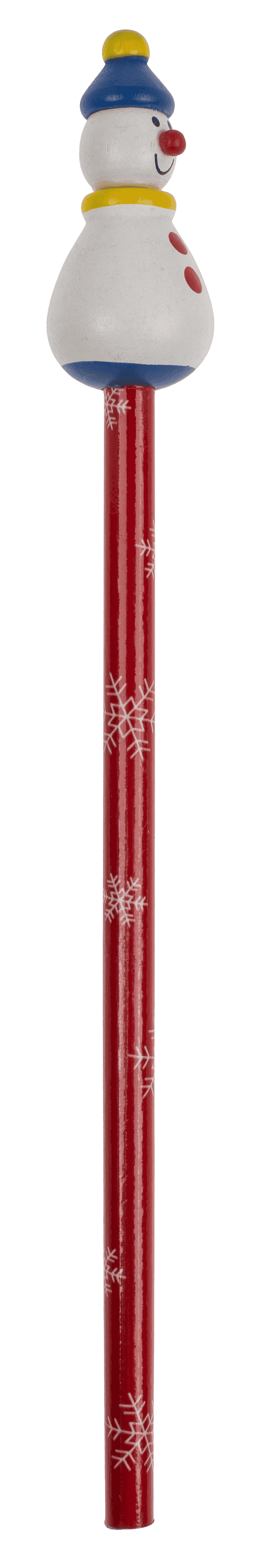Wooden Pencil, Christmas, approx. 2,2 x 21 cm,