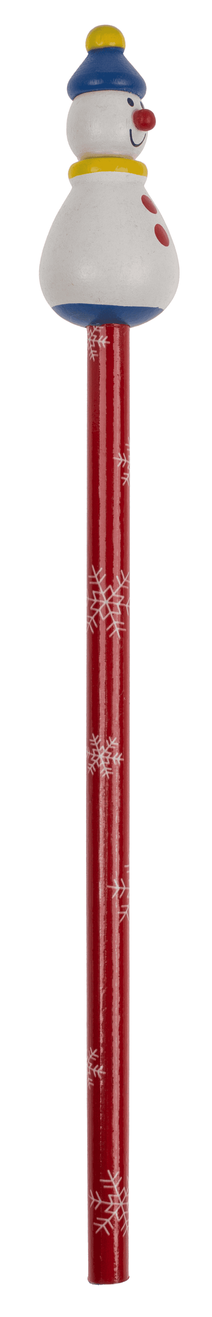 Wooden Pencil, Christmas, approx. 2,2 x 21 cm,