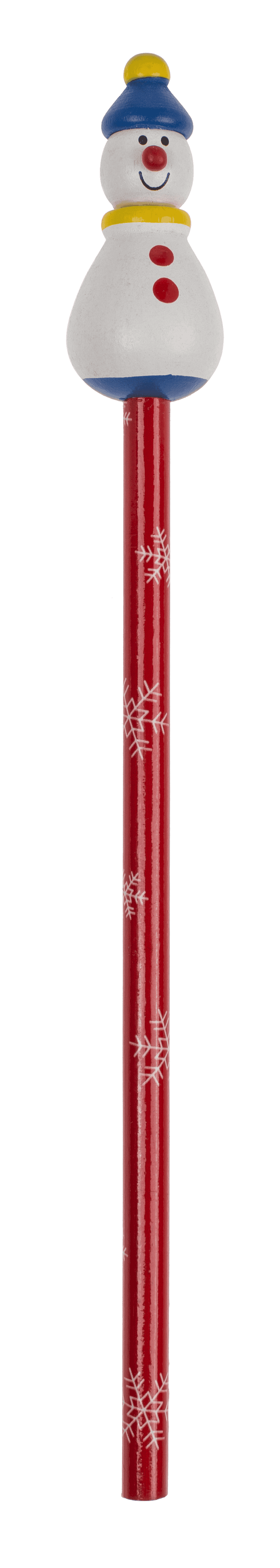 Wooden Pencil, Christmas, approx. 2,2 x 21 cm,