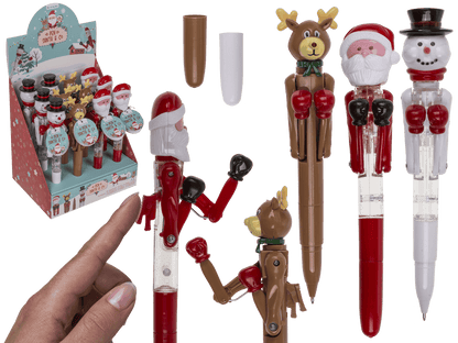 Pen,Santa & Co.,  ca. 18 cm, 3 ass., with