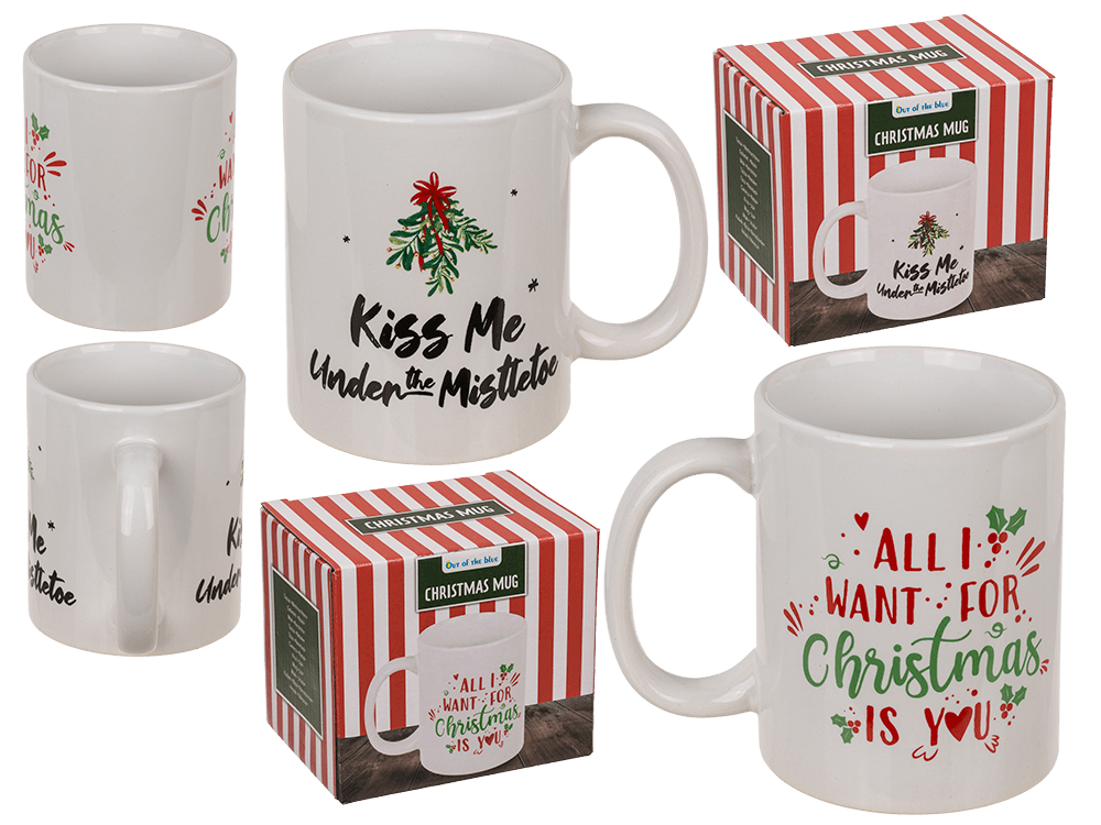 Stonware Mug, Christmas Dreams, 10 x 8 cm,