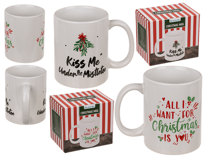 Stonware Mug, Christmas Dreams, 10 x 8 cm,