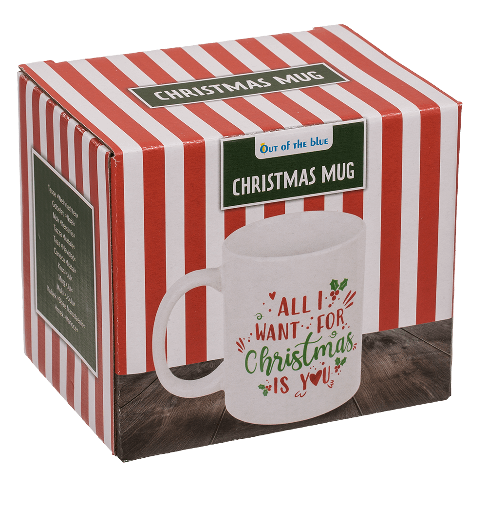 Stonware Mug, Christmas Dreams, 10 x 8 cm,