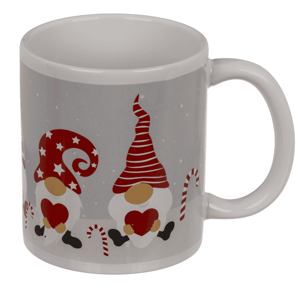 Gift set, Gnome, mug and gnome, 8 x 9 cm,