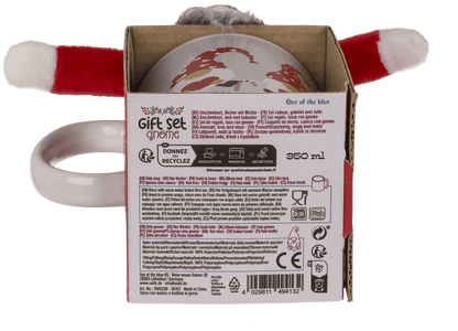 Gift set, Gnome, mug and gnome, 8 x 9 cm,