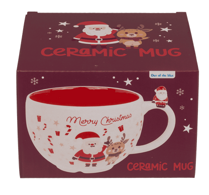 Cup, Santa, with handle decoration,