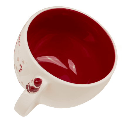 Cup, Santa, with handle decoration,