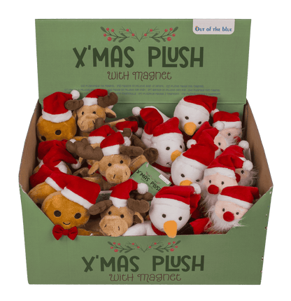 Xmas Plush with magnet, 15 cm,