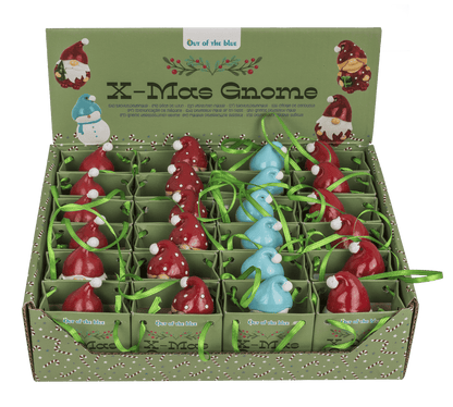 Gnome , X-Mas, in paper bag with design,