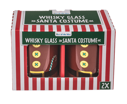 Whisky Glass, Santa Costume, for 350 ml,
