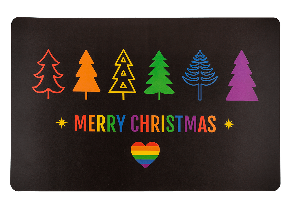 Polypropylen placemat, Pride Christmas,