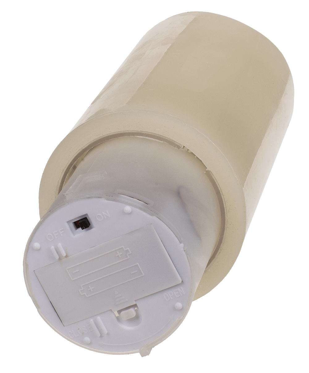 LED candle projector, Christmas, 8 x 15 cm,