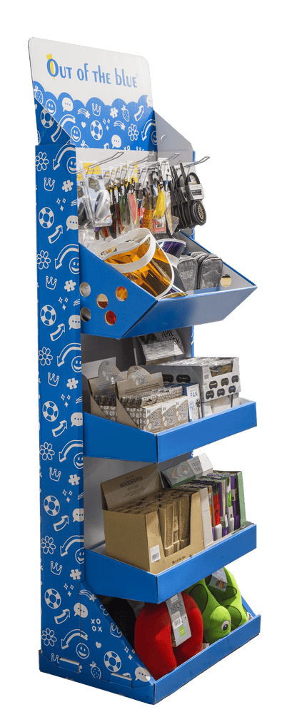 Expositor de suelo OOTB, tiempo de viaje