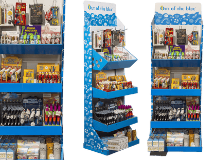 Expositor de suelo OOTB, Vuelta al cole