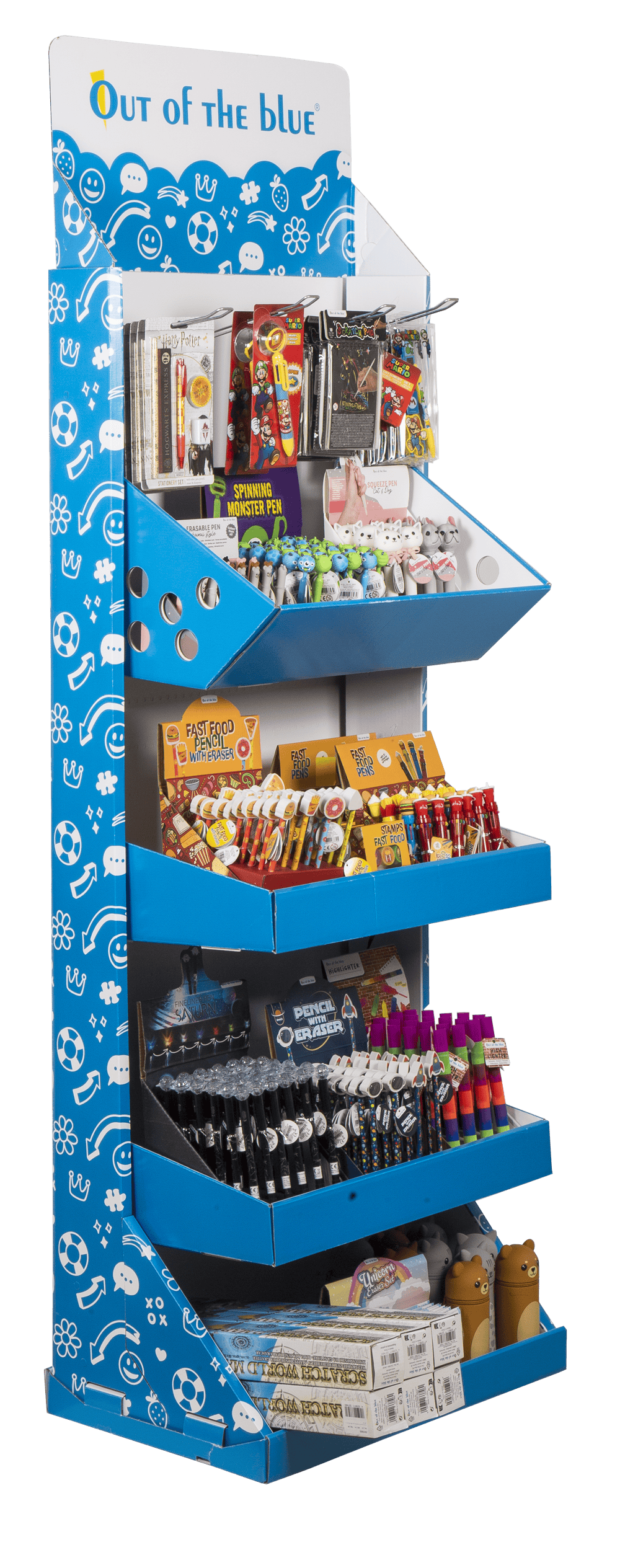 Expositor de suelo OOTB, Vuelta al cole