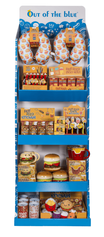 OOTB floor display, Fast Food,
