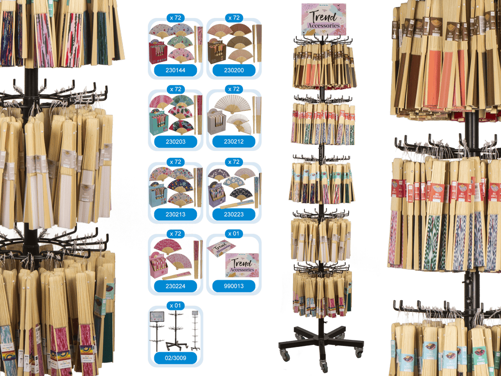 Item set, Bamboo Fans,