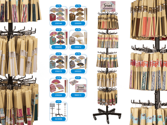Item set, Bamboo Fans,
