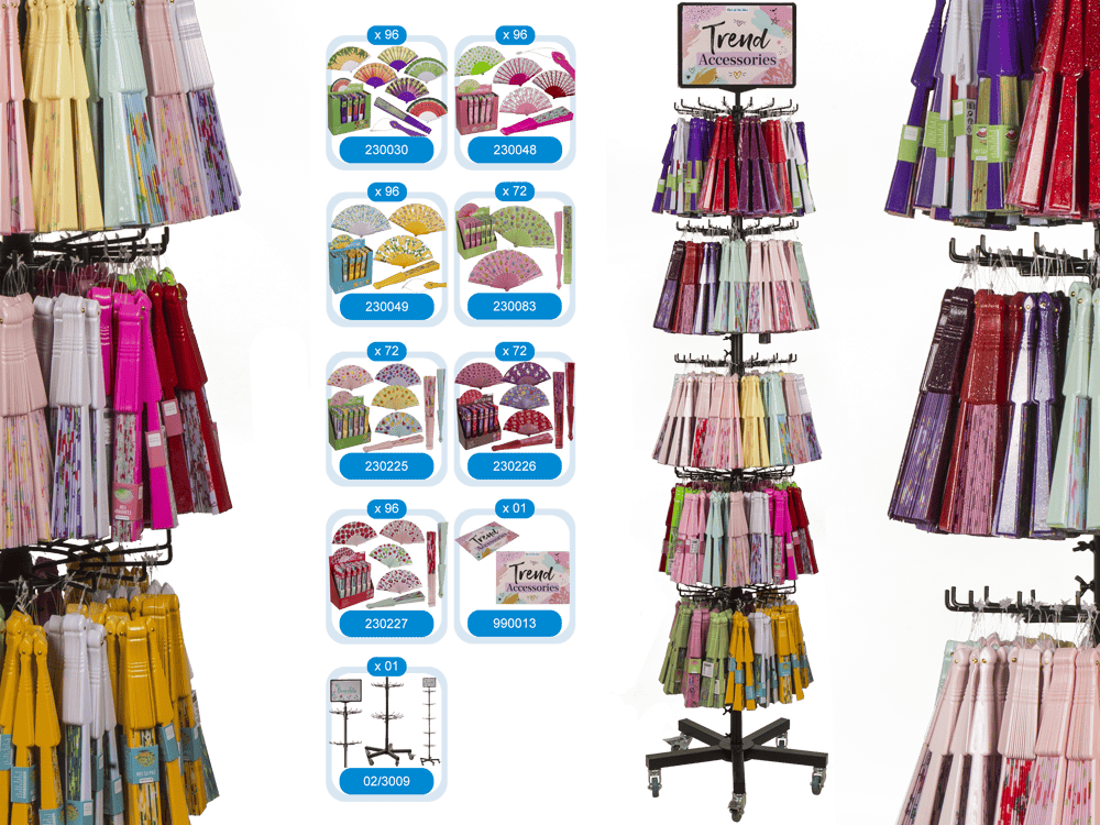 Item set, Plastic Fans,