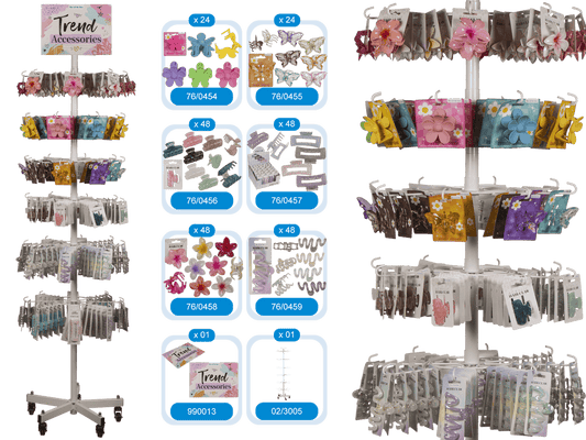 Article set, hair clips