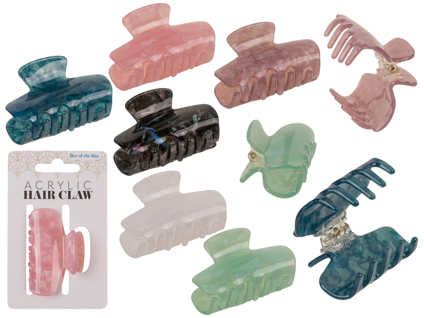 Article set, hair clips