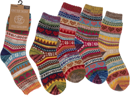 Set de artículos, calcetines de punto,