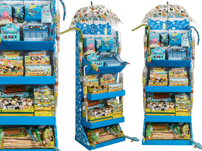Expositor de suelo OOTB, Zoo,