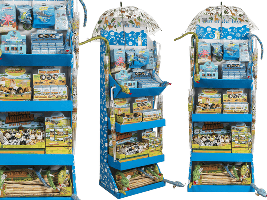 Expositor de suelo OOTB, Zoo,