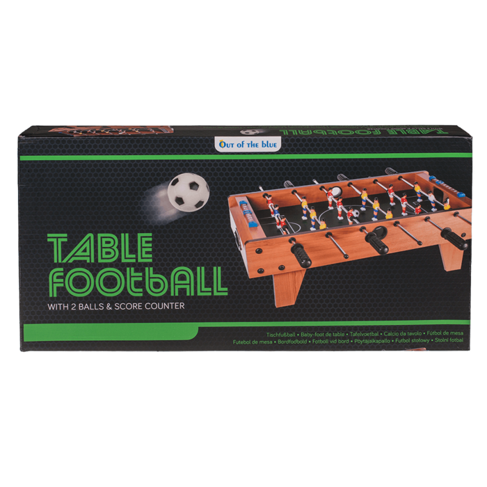 Tavolo in legno gioco di calcio 69x36.5x24cm 
