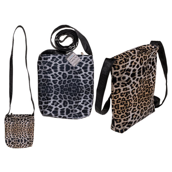 Crossbody bag, animal print, [230121] - Out of the blue KG - Online-Shop