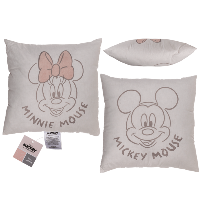 Cuscino decorativo, Disney, Minnie&Mickey,