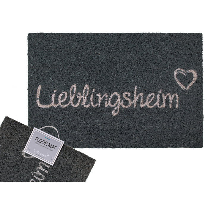 Floor mat, Lieblingsheim,