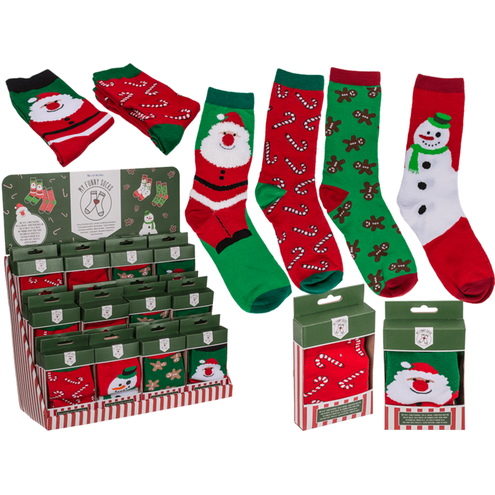 Funny Christmas Socks, one size,