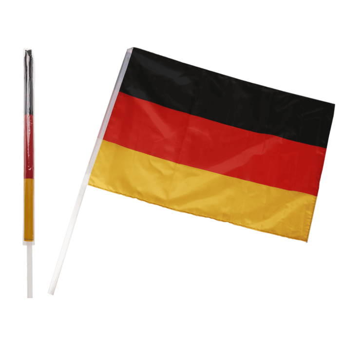 German flag, ca. 60 x 90 cm,