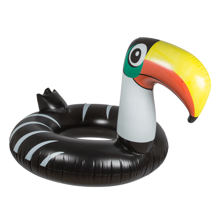 Inflatable swim ring, Toucan, [91/4215] - Out of the blue KG - Online-Shop
