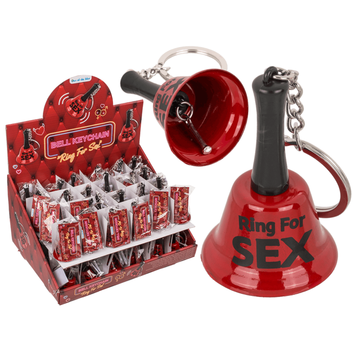 Keychain, Bell - Ring for SEX,