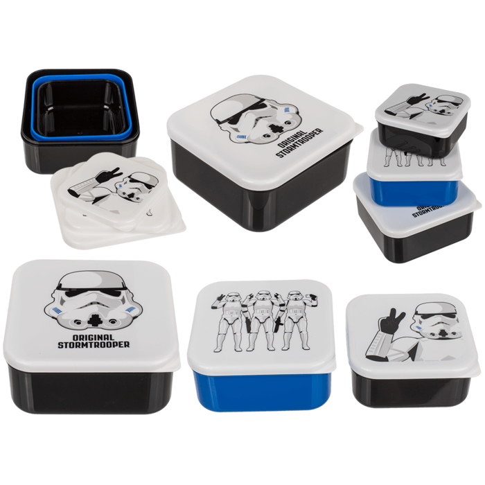 Lunch box set of 3, Stormtrooper,