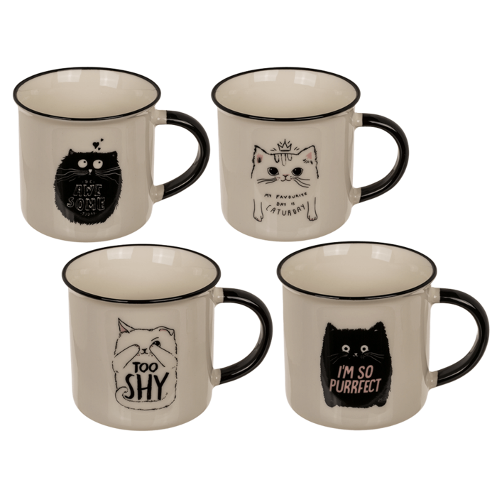 Mug New Bone Chine, Funny Kitten,