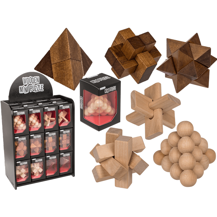 Natural wooden Puzzle,