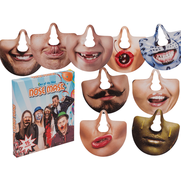 Party photo accessoires, nose masks,