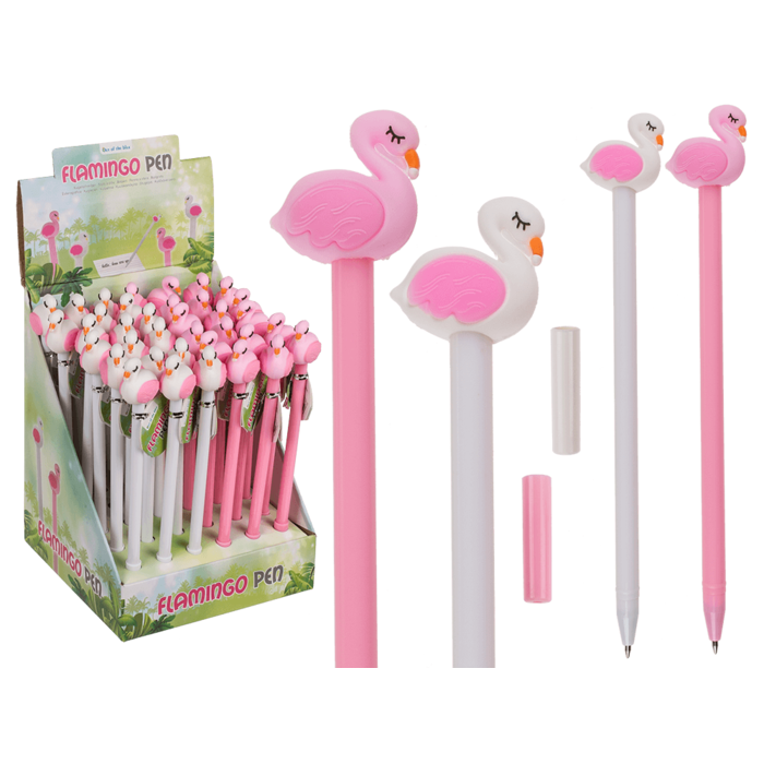 Pen, Flamingo,