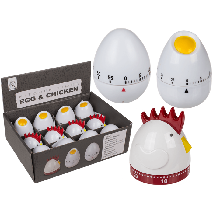 Plastic timer, Egg & Chicken,
