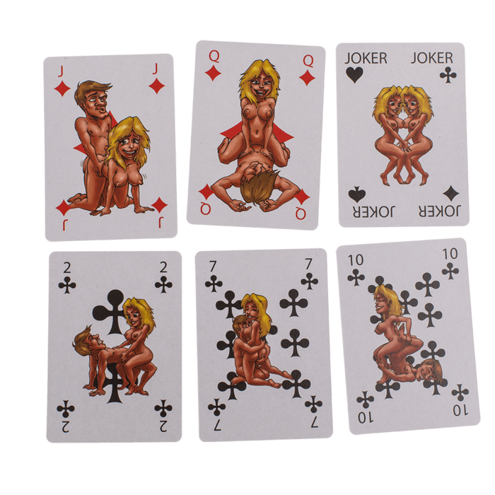 Playing Cards, Kamasutra Comic, [61/2237] - Out of the blue KG - Online-Shop