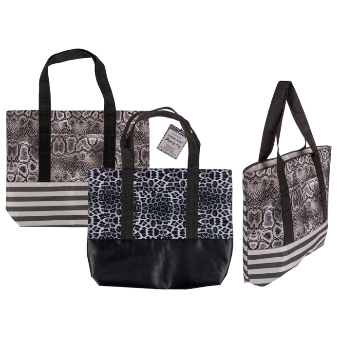 Shopping bag, ANimal print, [230122] - Out of the blue KG - Online-Shop