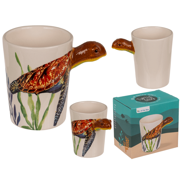 Taza, tortuga, aprox. 11 x 8,5 cm, aprox. 300 ml,