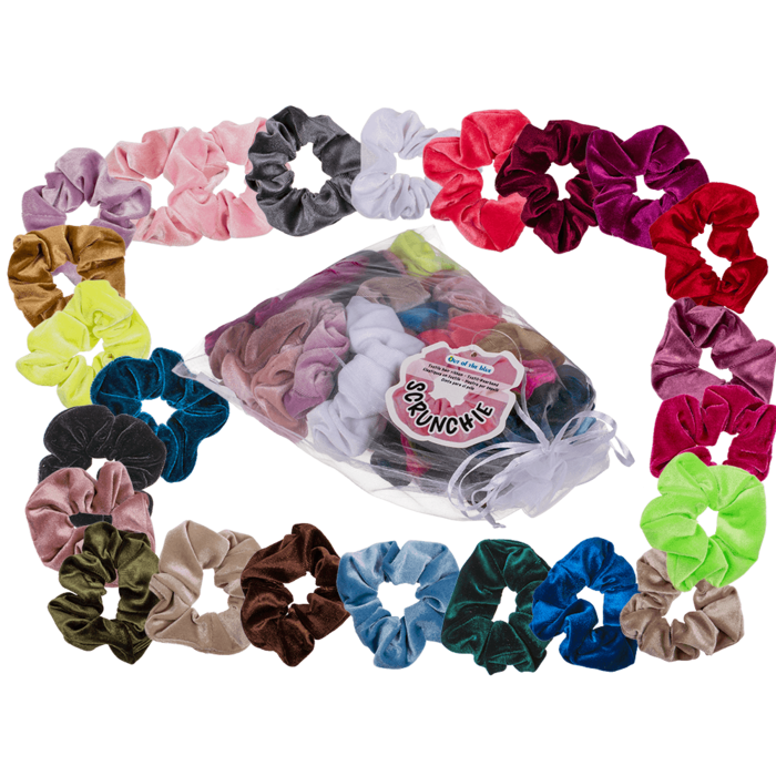 Textile hair ribbon, Scrunchie,