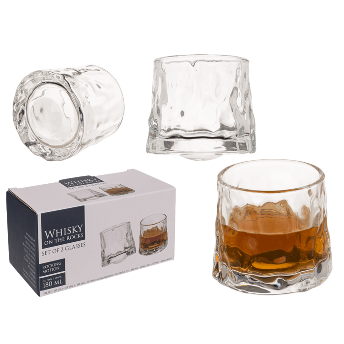 Verres à whisky, On the Rocks,