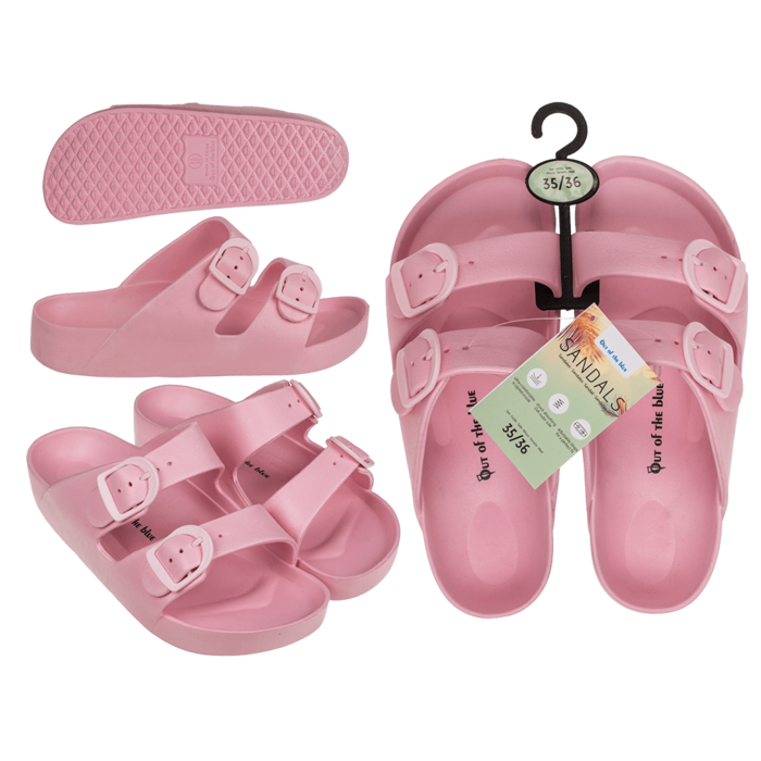Woman sandals, pink, size 35/36,