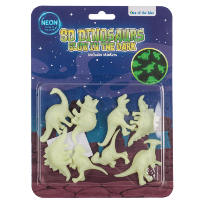 3D-Dinosaurier, Glow in the Dark,